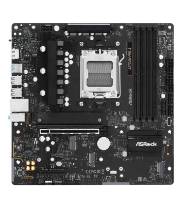 ASROCK Mainboard  AMD A620 Socket AM5 micro ATX RAM DDR5-SDRAM 4xSlots On-board graphics card Yes 3xNumber of M.2 (M) slots A620