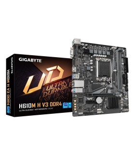 GIGABYTE Mainboard  Intel H610 LGA1700 Micro-ATX Memory DDR4 Memory slots 2 1xPCI-Express 3.0 1x 1xPCI-Express 4.0 16x 1xM.2 1x1