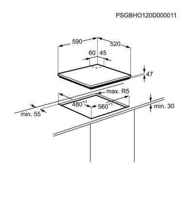 Electrolux EGT6242NVK