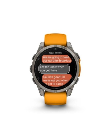 GARMIN SMARTWATCH FENIX 8 SAPPHIRE/ORANGE 010-02904-11 