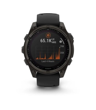 GARMIN SMARTWATCH FENIX 8 SAPP. SOLAR/BLACK/GRAY 010-02906-11 