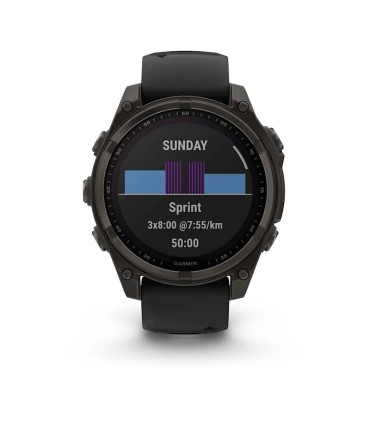 GARMIN SMARTWATCH FENIX 8 SAPP. SOLAR/BLACK/GRAY 010-02906-11 