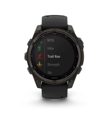 GARMIN SMARTWATCH FENIX 8 SAPP. SOLAR/BLACK/GRAY 010-02906-11 
