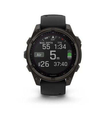 GARMIN SMARTWATCH FENIX 8 SAPP. SOLAR/BLACK/GRAY 010-02906-11 