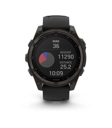 GARMIN SMARTWATCH FENIX 8 SAPP. SOLAR/BLACK/GRAY 010-02906-11 