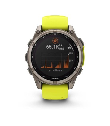 GARMIN SMARTWATCH FENIX 8 SAPP. SOLAR/YELLOW 010-02906-21 