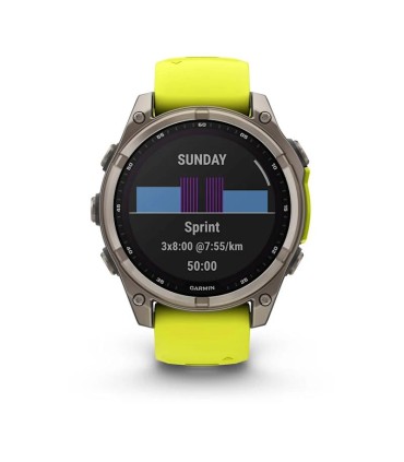 GARMIN SMARTWATCH FENIX 8 SAPP. SOLAR/YELLOW 010-02906-21 