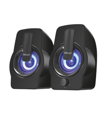 TRUST Speaker  Gemi RGB P.M.P.O. 12 Watts 1xAudio-In Black 22948