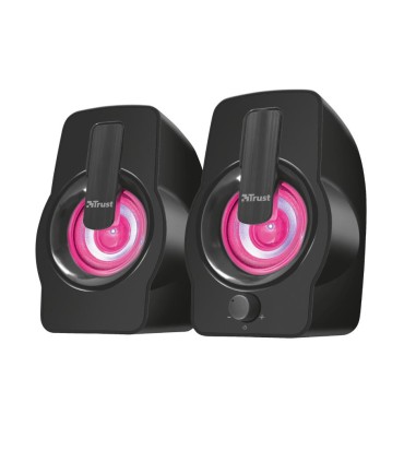 TRUST Speaker  Gemi RGB P.M.P.O. 12 Watts 1xAudio-In Black 22948