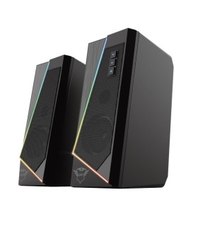 TRUST Speaker  GXT 609 Zoxa RGB Illuminated Speaker Set 1xUSB 2.0 Black 24070