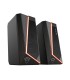 TRUST Speaker  GXT 609 Zoxa RGB Illuminated Speaker Set 1xUSB 2.0 Black 24070