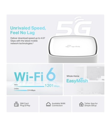 TP-LINK Wireless Router  Router 1800 Mbps Mesh LAN \ WAN ports 1 Number of antennas 10 ARCHERNX210