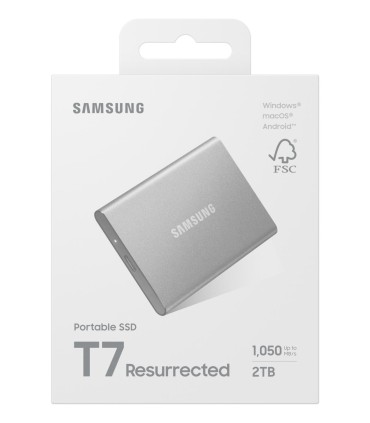 SAMSUNG External SSD  Read speed 1050 MB/s Write speed 1000 MB/s 2000 GB MU-PD2T0G/WW