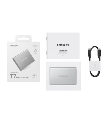 SAMSUNG External SSD  Read speed 1050 MB/s Write speed 1000 MB/s 2000 GB MU-PD2T0G/WW