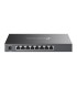 TP-LINK Switch  Omada TL-SG2008P Type L2+ Desktop/pedestal 8x10Base-T / 100Base-TX / 1000Base-T PoE+ ports 4 62 Watts TL-SG2008P