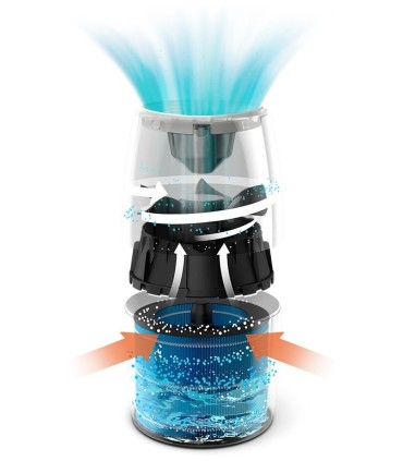 Philips HU2718/10 õhuniisuti, 2000 Series must