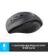 LOGITECH MOUSE USB LASER WRL M705/BLACK 910-001949 