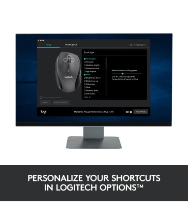 LOGITECH MOUSE USB LASER WRL M705/BLACK 910-001949 