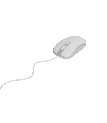 GEMBIRD MOUSE USB OPTICAL WHITE/SILVER/MUS-4B-06-WS 