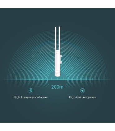 TP-LINK Access Point  300 Mbit/s 1xLAN ports 2xAntennas quantity EAP113-OUTDOOR