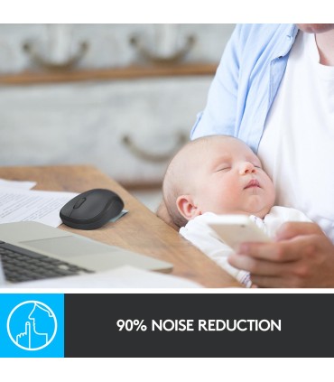 LOGITECH MOUSE USB OPTICAL WRL M220/SILENT B/G 910-004878 