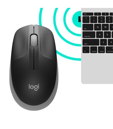LOGITECH MOUSE USB OPTICAL WRL M190/GREY 910-005906 