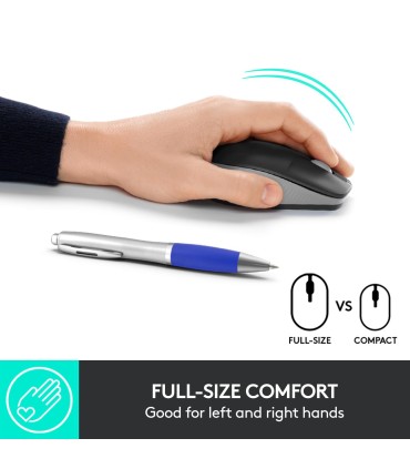 LOGITECH MOUSE USB OPTICAL WRL M190/GREY 910-005906 