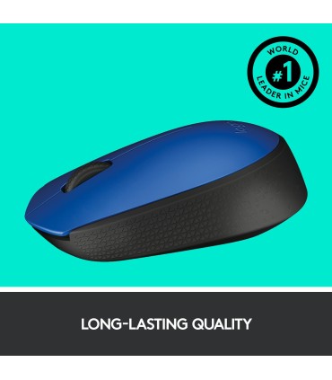 LOGITECH MOUSE USB OPTICAL WRL M171/BLUE 910-004640 