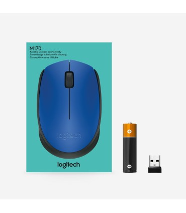 LOGITECH MOUSE USB OPTICAL WRL M171/BLUE 910-004640 