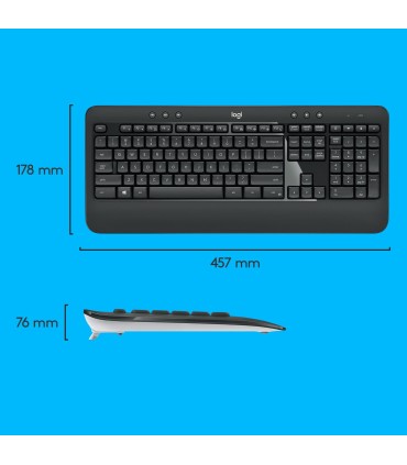 LOGITECH KEYBOARD +MOUSE MK540 ADVANCED/ENG 920-008685 
