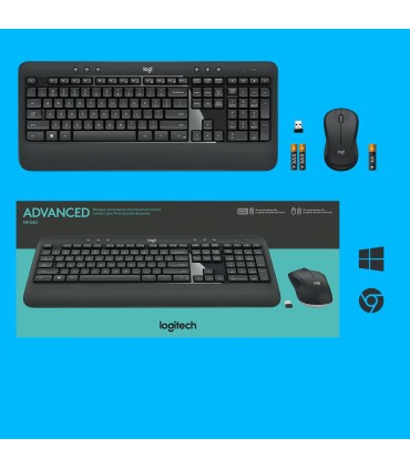 LOGITECH KEYBOARD +MOUSE MK540 ADVANCED/ENG 920-008685 