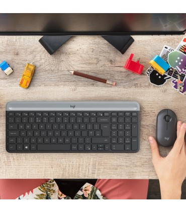 LOGITECH KEYBOARD WRL COMBO MK470/ENG 920-009204 