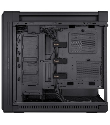 ASUS Case  PA602 MidiTower Case product features Transparent panel Not included ATX EATX MicroATX MiniDTX MiniITX Colour Black P