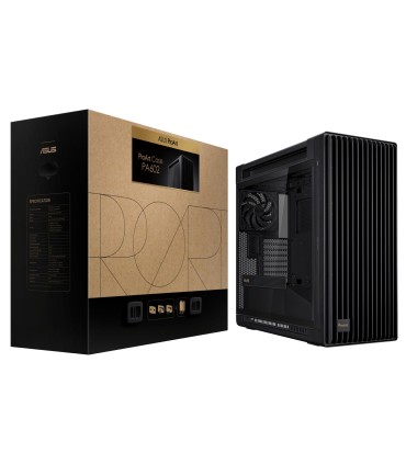 ASUS Case  PA602 MidiTower Case product features Transparent panel Not included ATX EATX MicroATX MiniDTX MiniITX Colour Black P