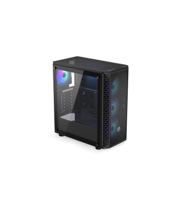 ENDORFY Case  Signum 300 ARGB MidiTower Case product features Transparent panel Not included ATX MicroATX MiniITX Colour Black E