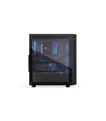 ENDORFY Case  Signum 300 ARGB MidiTower Case product features Transparent panel Not included ATX MicroATX MiniITX Colour Black E