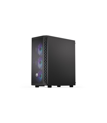 ENDORFY Case  Signum 300 ARGB MidiTower Case product features Transparent panel Not included ATX MicroATX MiniITX Colour Black E