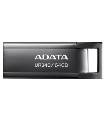 ADATA MEMORY DRIVE FLASH USB3.2 64GB/BLACK AROY-UR340-64GBK 