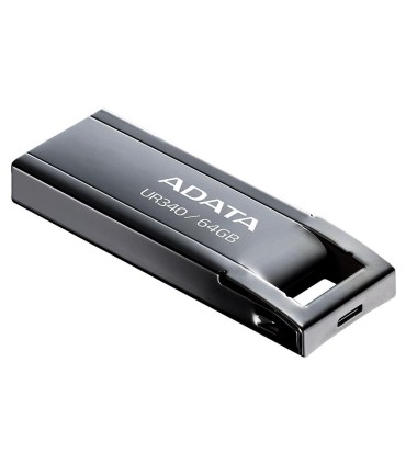 ADATA MEMORY DRIVE FLASH USB3.2 64GB/BLACK AROY-UR340-64GBK 