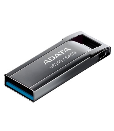 ADATA MEMORY DRIVE FLASH USB3.2 64GB/BLACK AROY-UR340-64GBK 