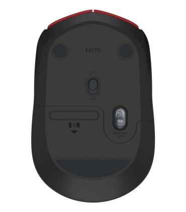 LOGITECH MOUSE USB OPTICAL WRL M171/RED 910-004641 