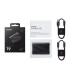 SAMSUNG External SSD  T9 4TB USB 3.2 Write speed 2000 MBytes/sec Read speed 2000 MBytes/sec MU-PG4T0B/EU