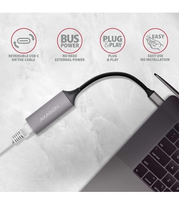 AXAGON NET ADAPTER USB-C 1GB/ADE-TRC 