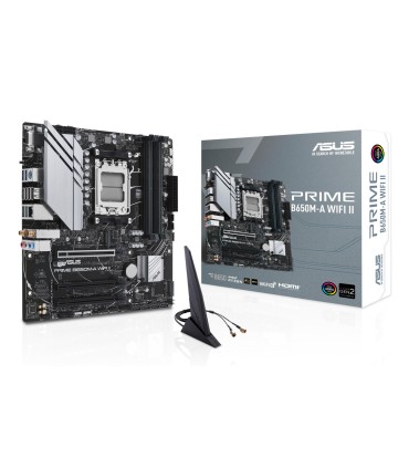 ASUS Mainboard  AMD B650 Micro-ATX Memory DDR5 Memory slots 4 3xPCI-Express 4.0 16x 2xM.2 1x15pin D-sub 1xHDMI 1xDisplayPort 4xU