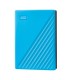 WESTERN DIGITAL External HDD  My Passport 6TB USB 2.0 USB 3.2 Colour Sky Blue WDBR9S0060BBL-WESN