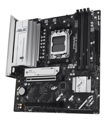 ASUS Mainboard  AMD B850 SAM5 Micro-ATX Memory DDR5 Memory slots 4 1xPCI-Express 4.0 16x 1xPCI-Express 5.0 16x 3xM.2 1xHDMI 2xDi