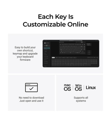 KEYCHRON KEYBOARD WRL Q1 ULTRA/BLACK Q1U-M4 