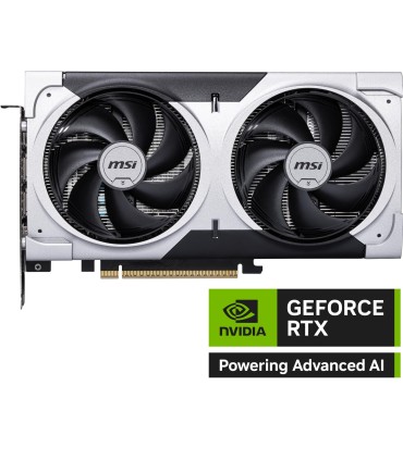 MSI Graphics Card  NVIDIA GeForce RTX 5060 Ti 8 GB GDDR7 128 bit PCIE 5.0 16x Dual Slot Fansink 1xHDMI 3xDisplayPort 5060TI8GVEN