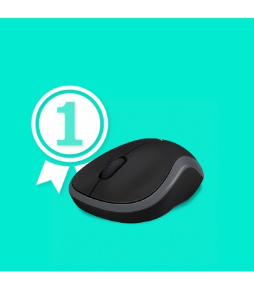 LOGITECH MOUSE USB OPTICAL WRL M185/GREY 910-002238 