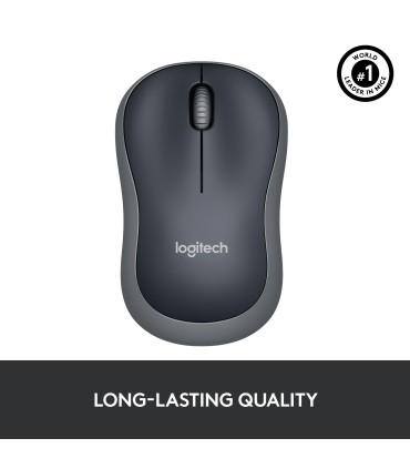LOGITECH MOUSE USB OPTICAL WRL M185/GREY 910-002238 